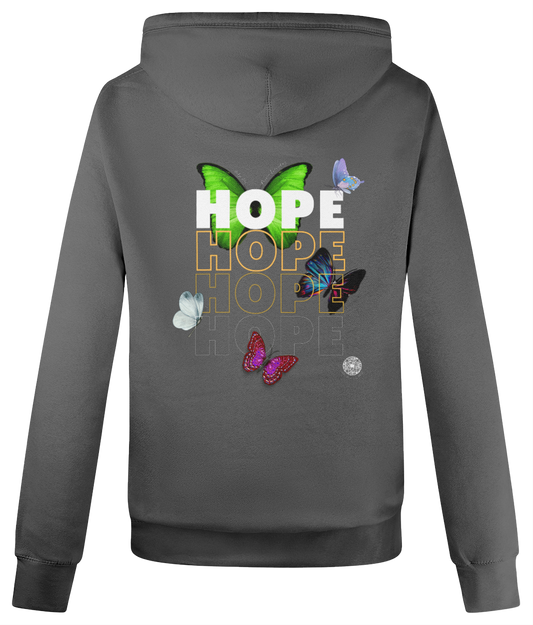 HOPE Unisex Cross Neck Hoodie
