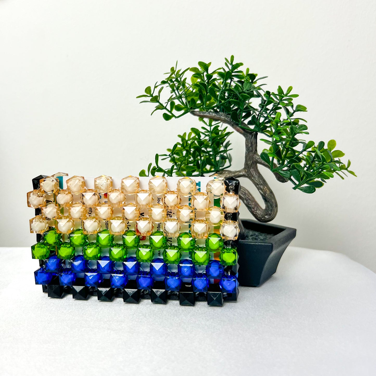 Vibrant multicoloured Business Card and Credit Card Holder