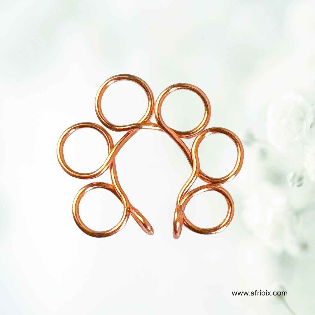 Majesty Adjustable Non-permanent Nipple Rings, No Piercing Jewellery - Set of 2