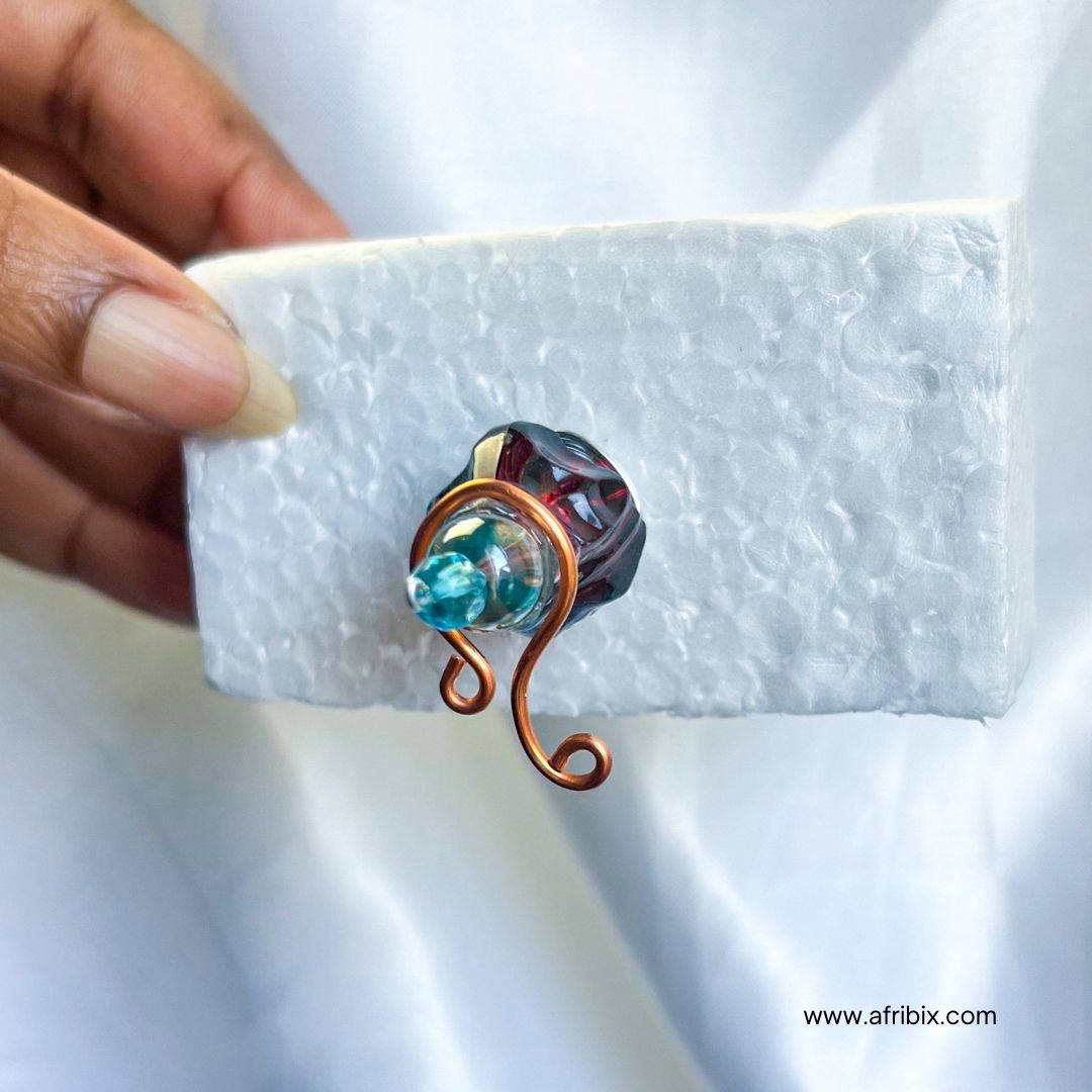 Nocturne Adjustable Non-permanent Nipple Rings, No Piercing Jewellery - Set of 2