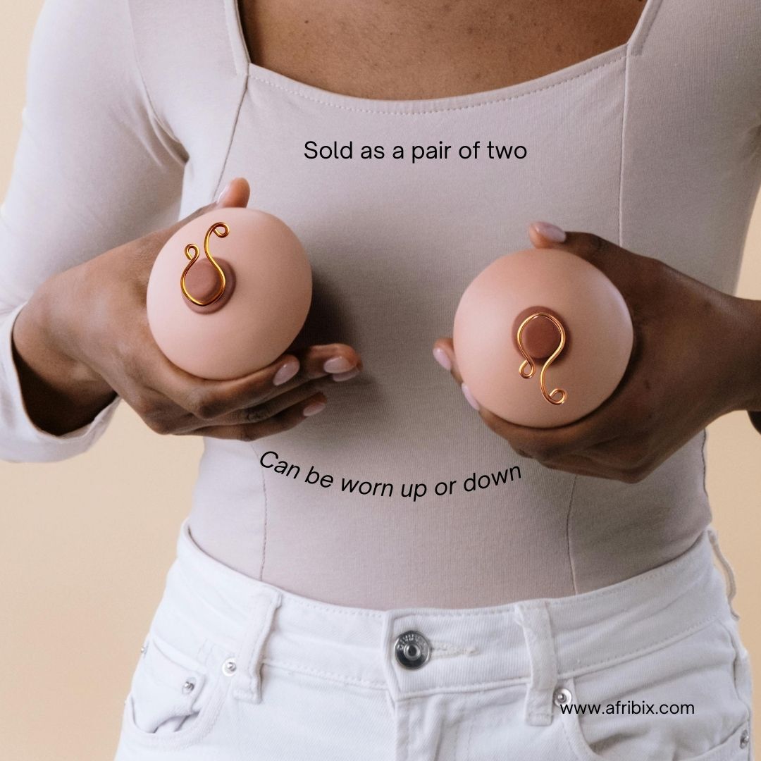 Nocturne Adjustable Non-permanent Nipple Rings, No Piercing Jewellery - Set of 2