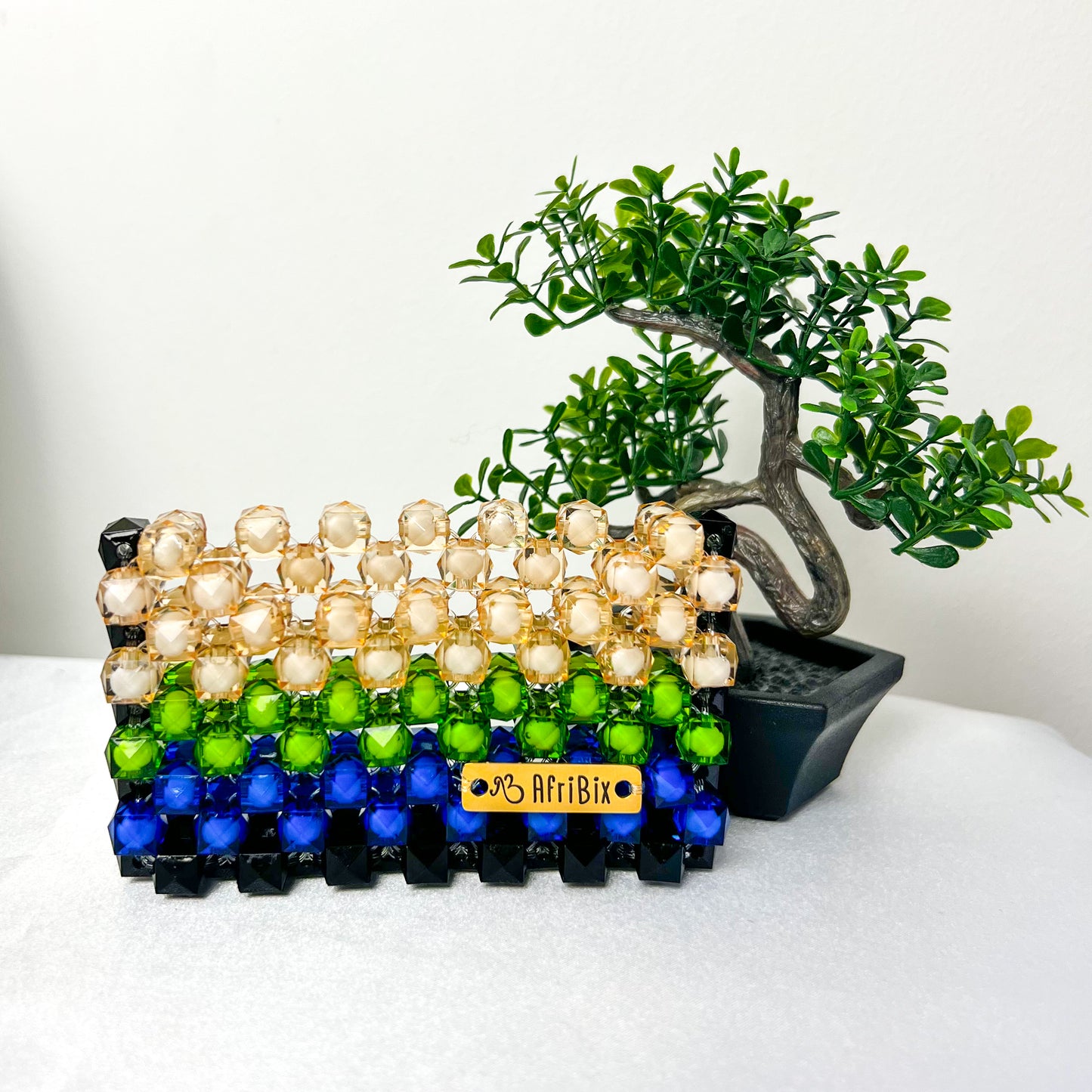 Vibrant multicoloured Business Card and Credit Card Holder