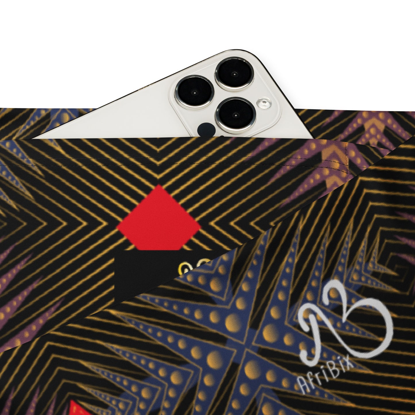 AfriBix Ankara High Waist Flare leggings