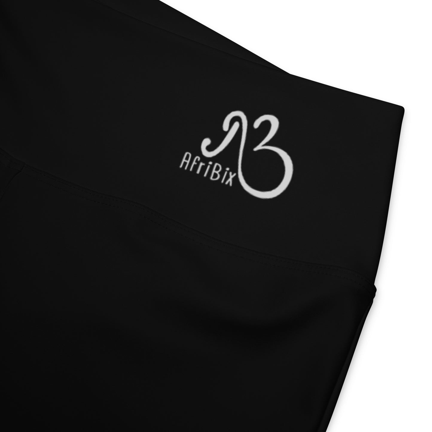 Black High Waist Flare leggings
