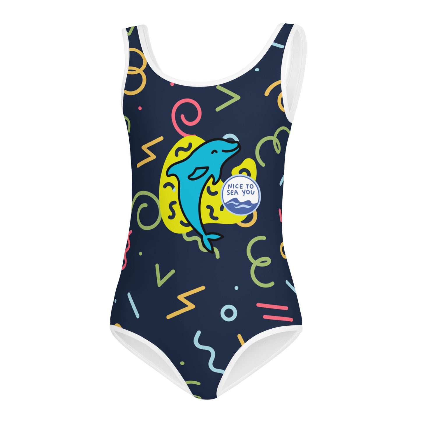 Nice to Sea You Girls Swimsuit