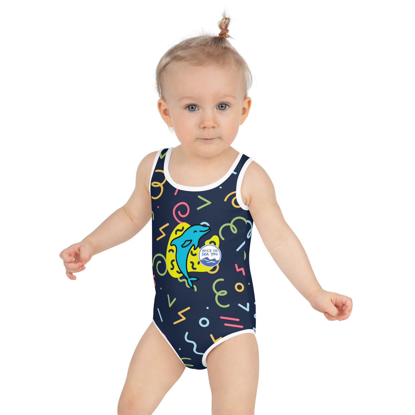 Nice to Sea You Girls Swimsuit