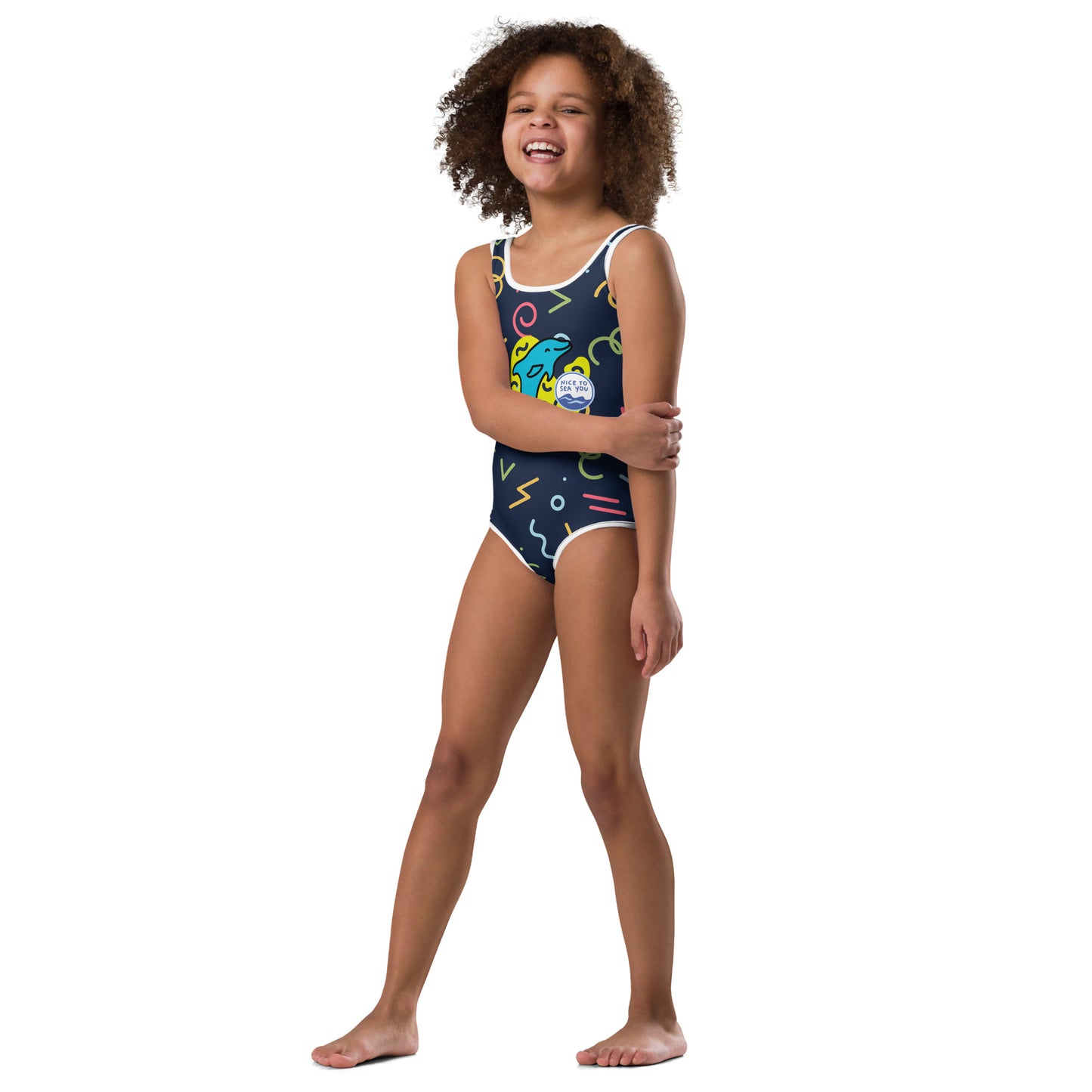 Nice to Sea You Girls Swimsuit