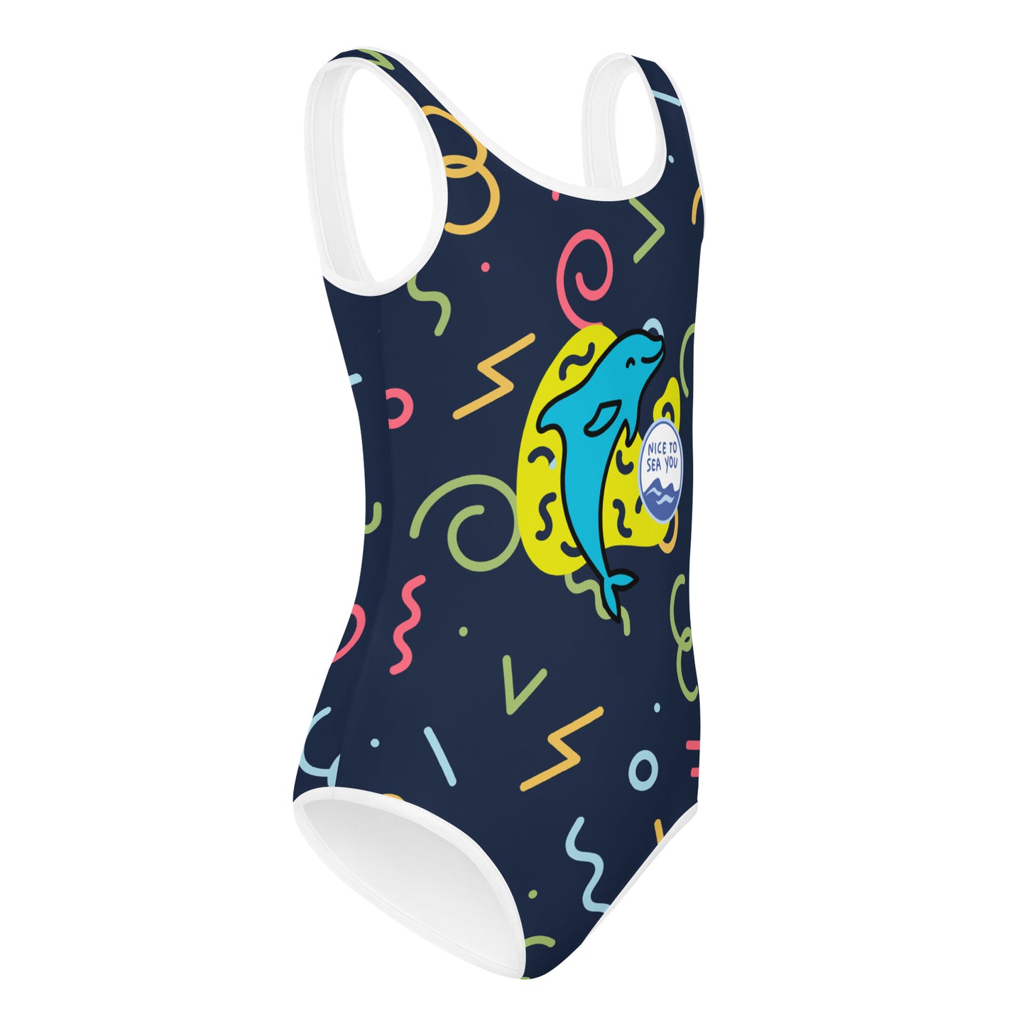 Nice to Sea You Girls Swimsuit