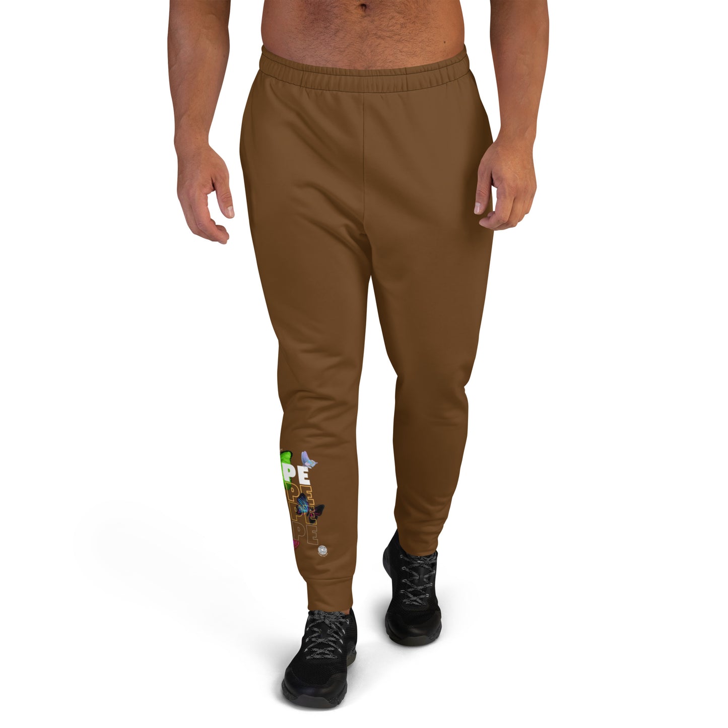 Hope Brown Nude Men's Joggers