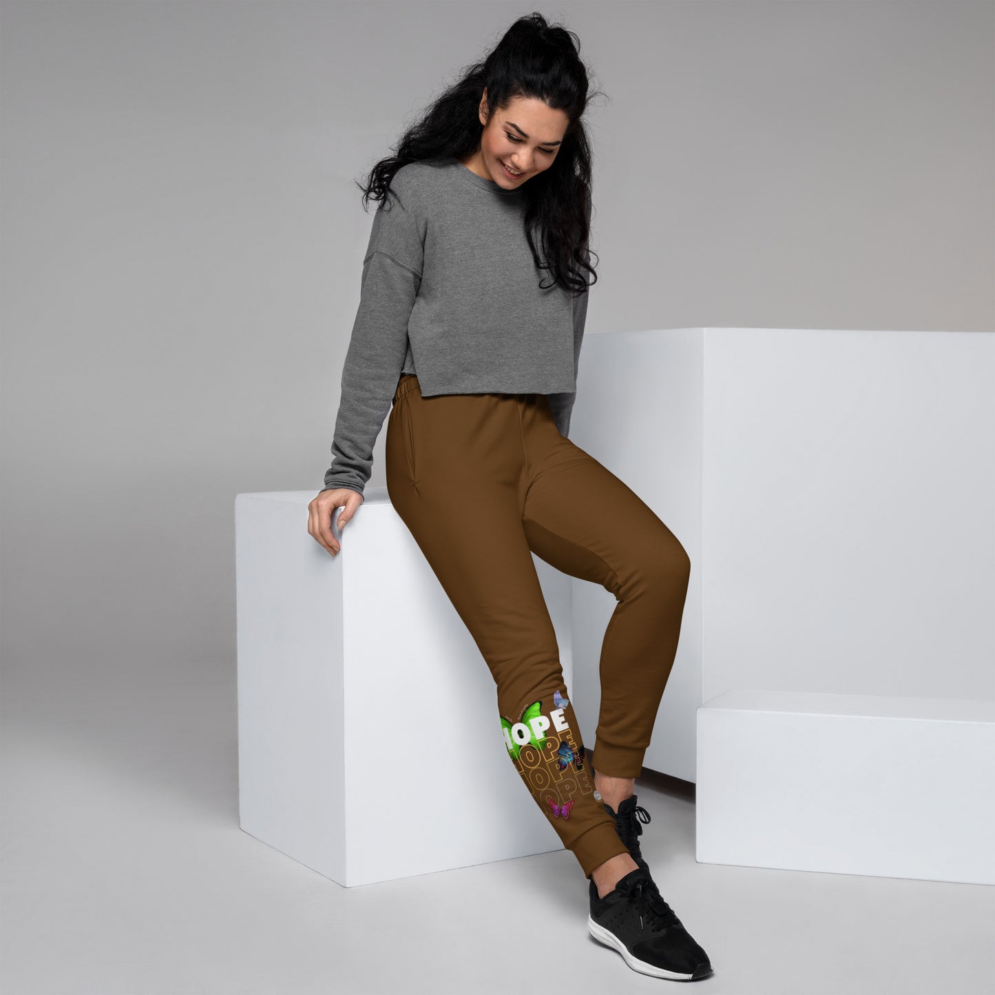 Hope Brown Nude Women's Joggers