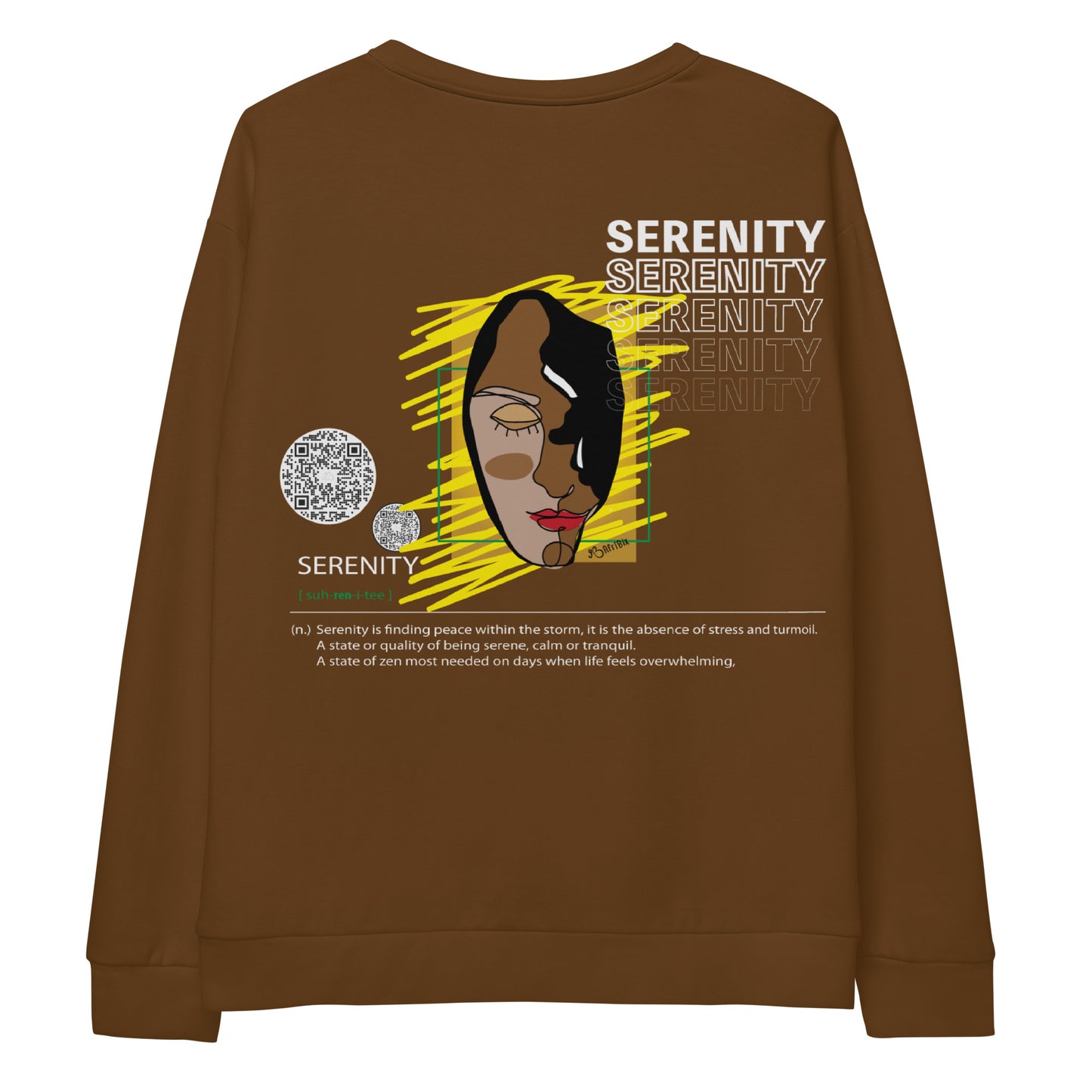 SERENITY Art Nude Unisex Sweatshirt