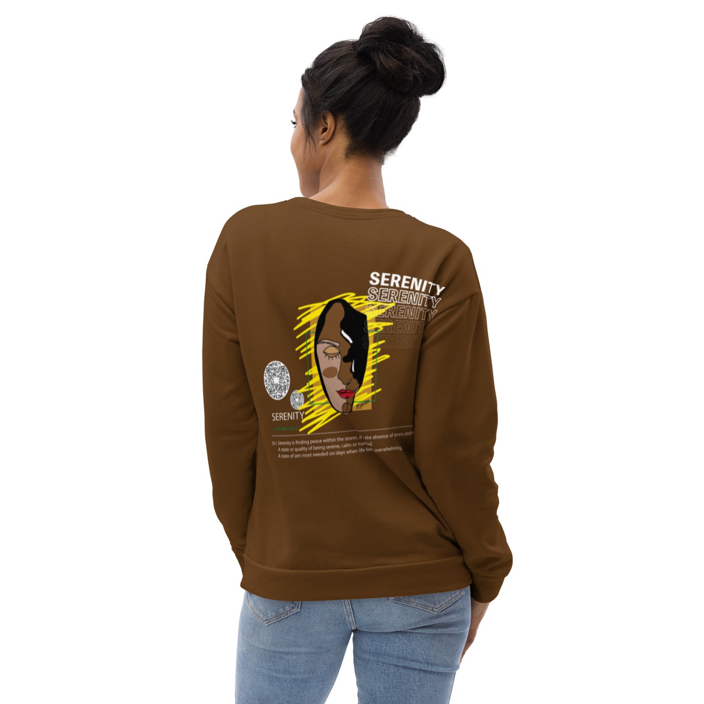 SERENITY Art Nude Unisex Sweatshirt