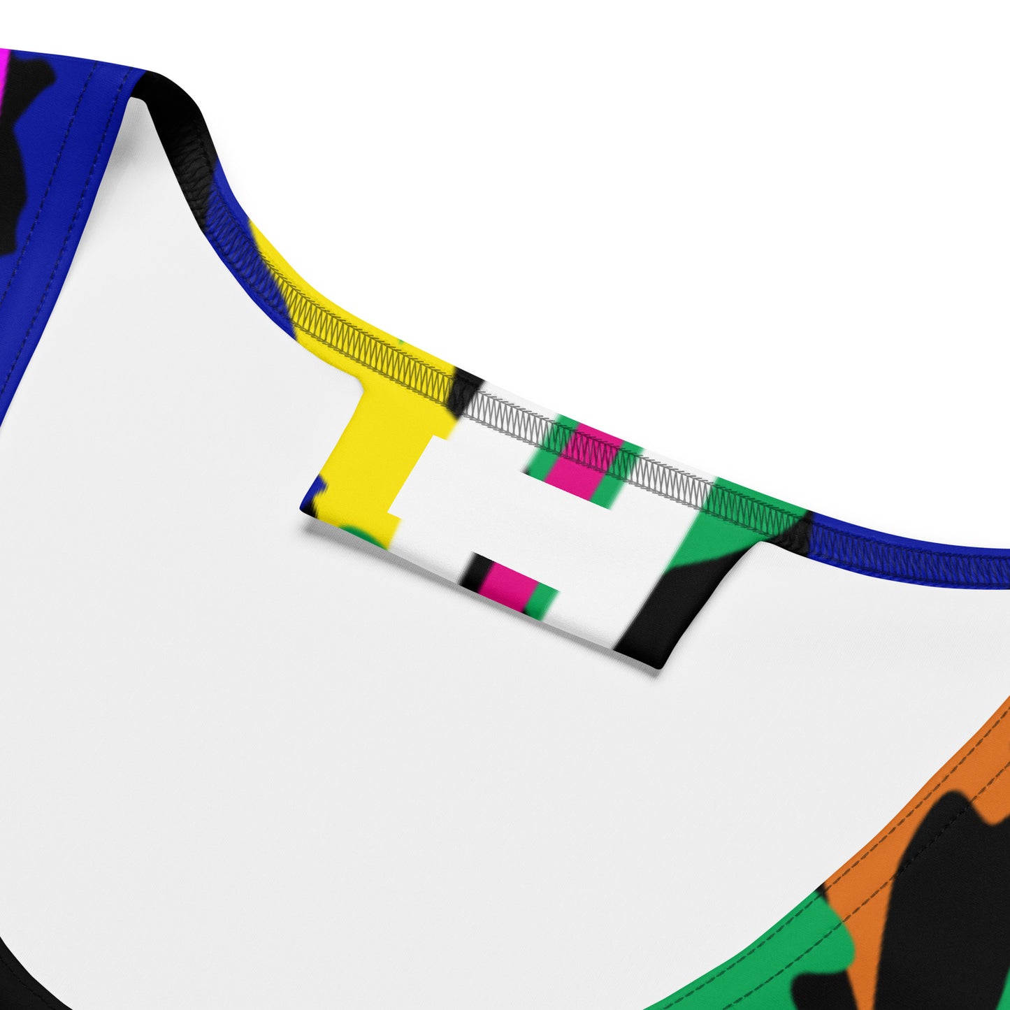 AfriBix Camo Print Tank Top with pink hues