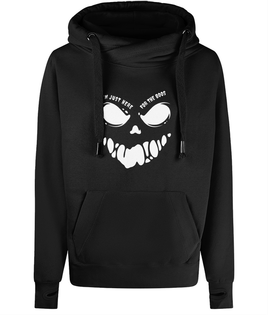Unisex Halloween Cross Neck Hoodie
