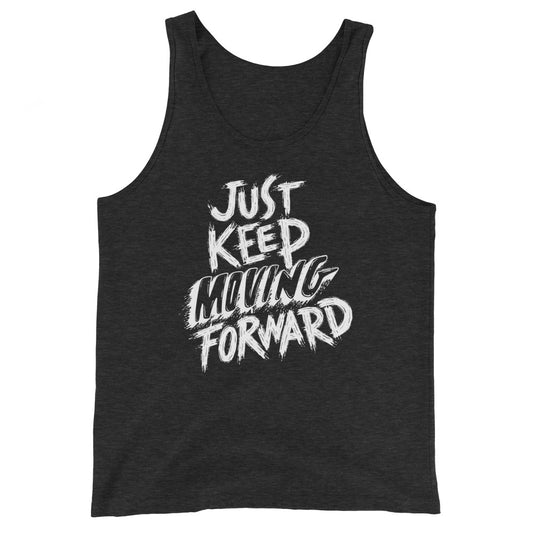Gym Quote Unisex Tank Top - Keep Moving