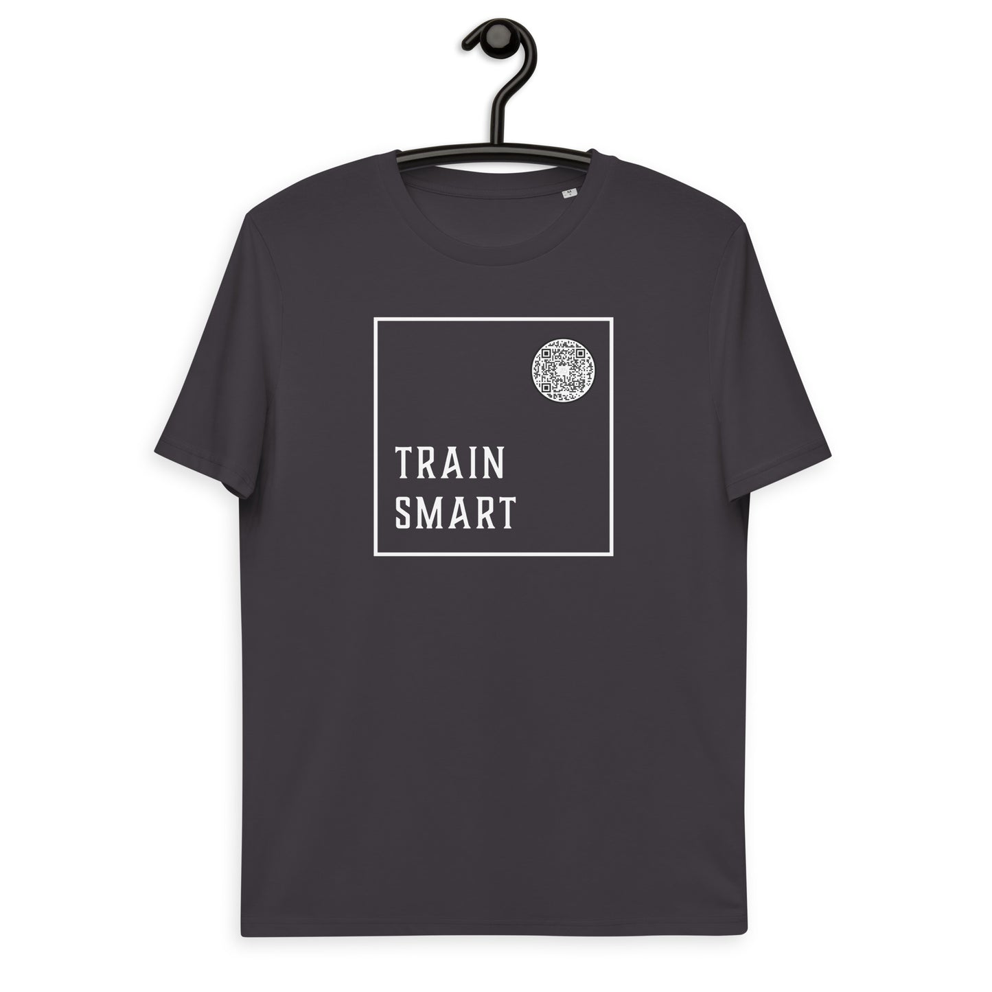 Train Smart Unisex organic cotton gym t-shirt