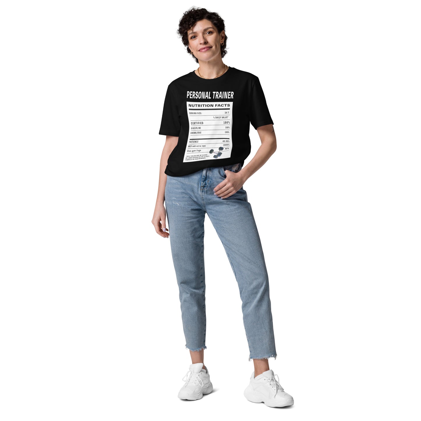 Personal Trainer Facts Unisex organic cotton t-shirt