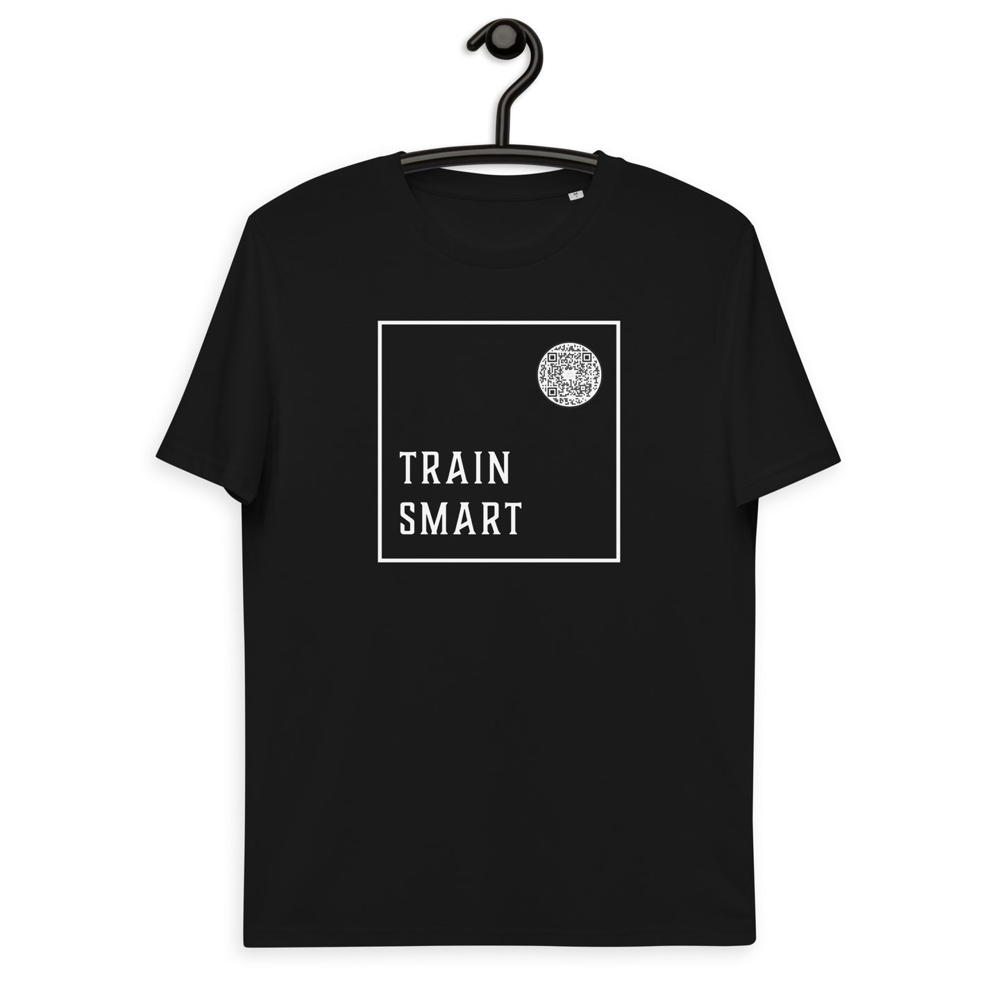Train Smart Unisex organic cotton gym t-shirt