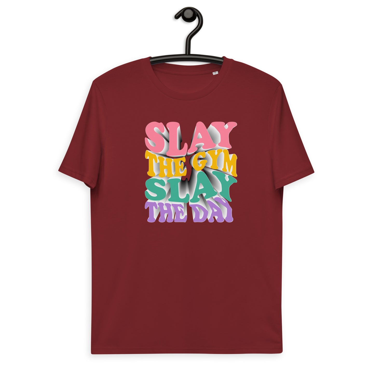 Slay the Day Slay The Gym Unisex organic cotton t-shirt