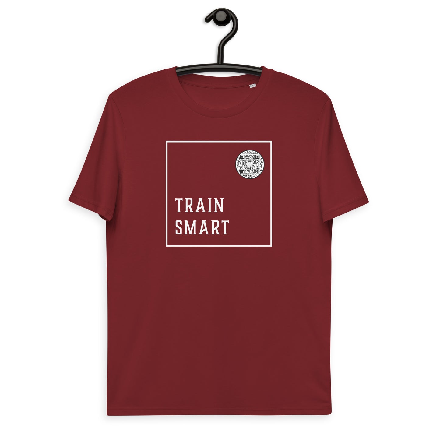 Train Smart Unisex organic cotton gym t-shirt