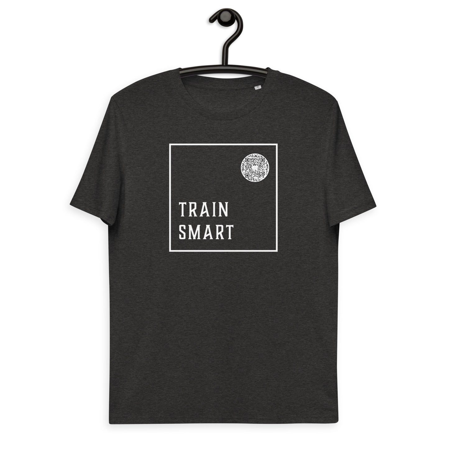Train Smart Unisex organic cotton gym t-shirt