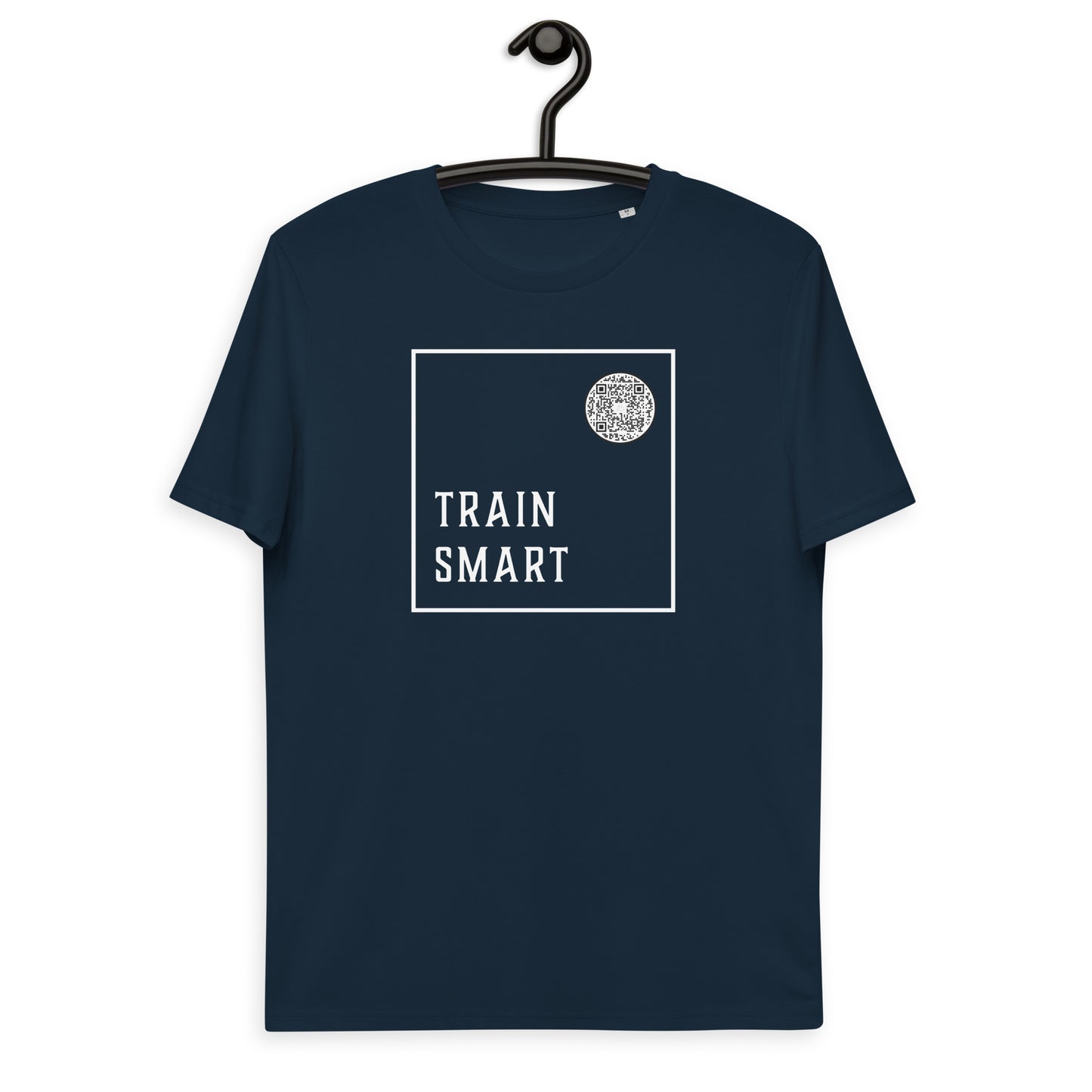 Train Smart Unisex organic cotton gym t-shirt