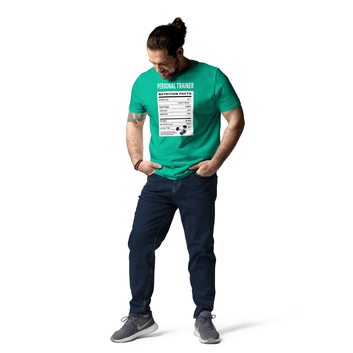 Personal Trainer Facts Unisex organic cotton t-shirt