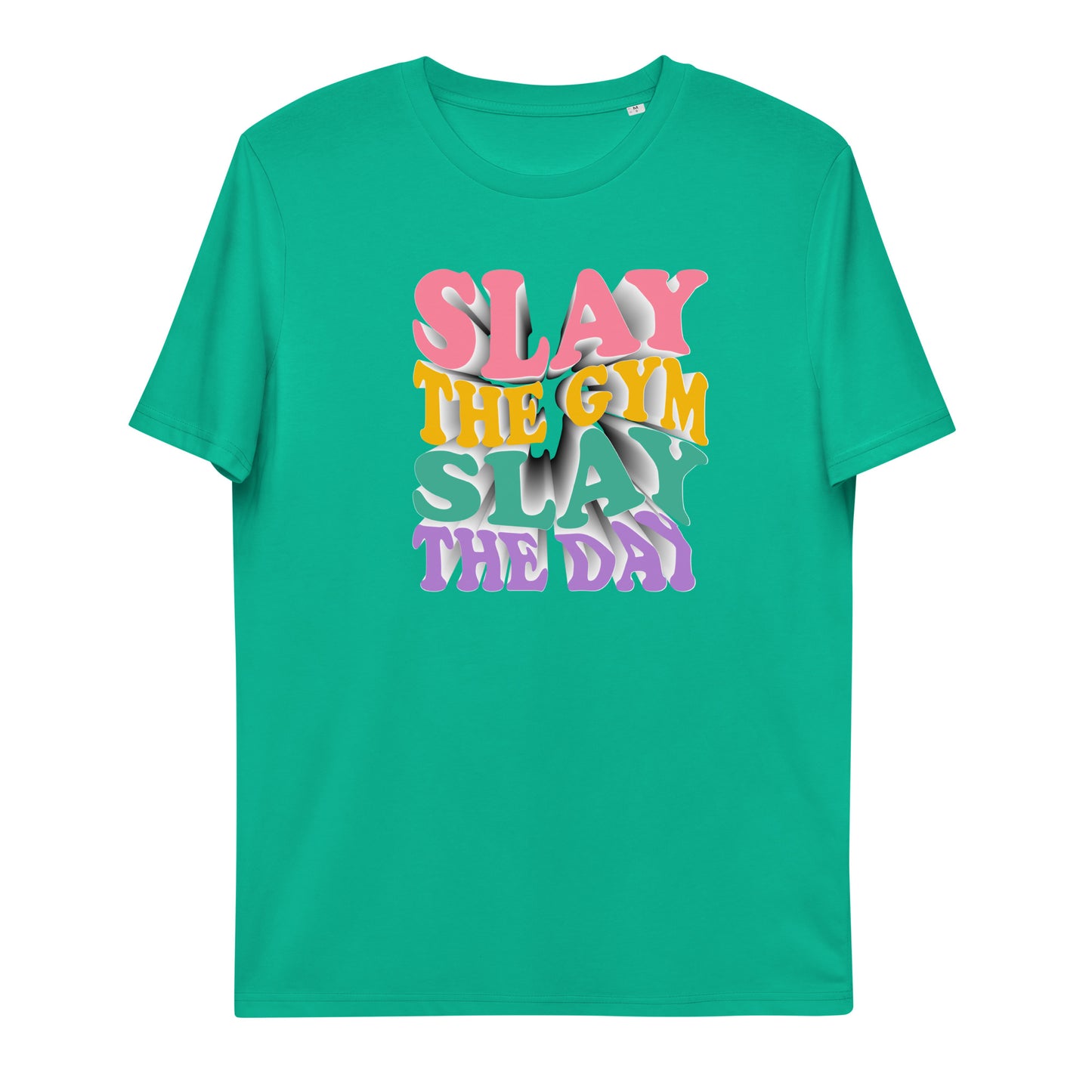 Slay the Day Slay The Gym Unisex organic cotton t-shirt