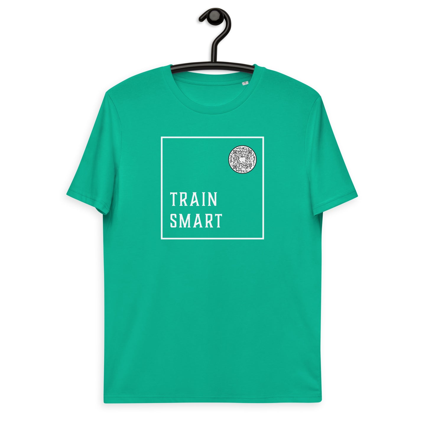 Train Smart Unisex organic cotton gym t-shirt