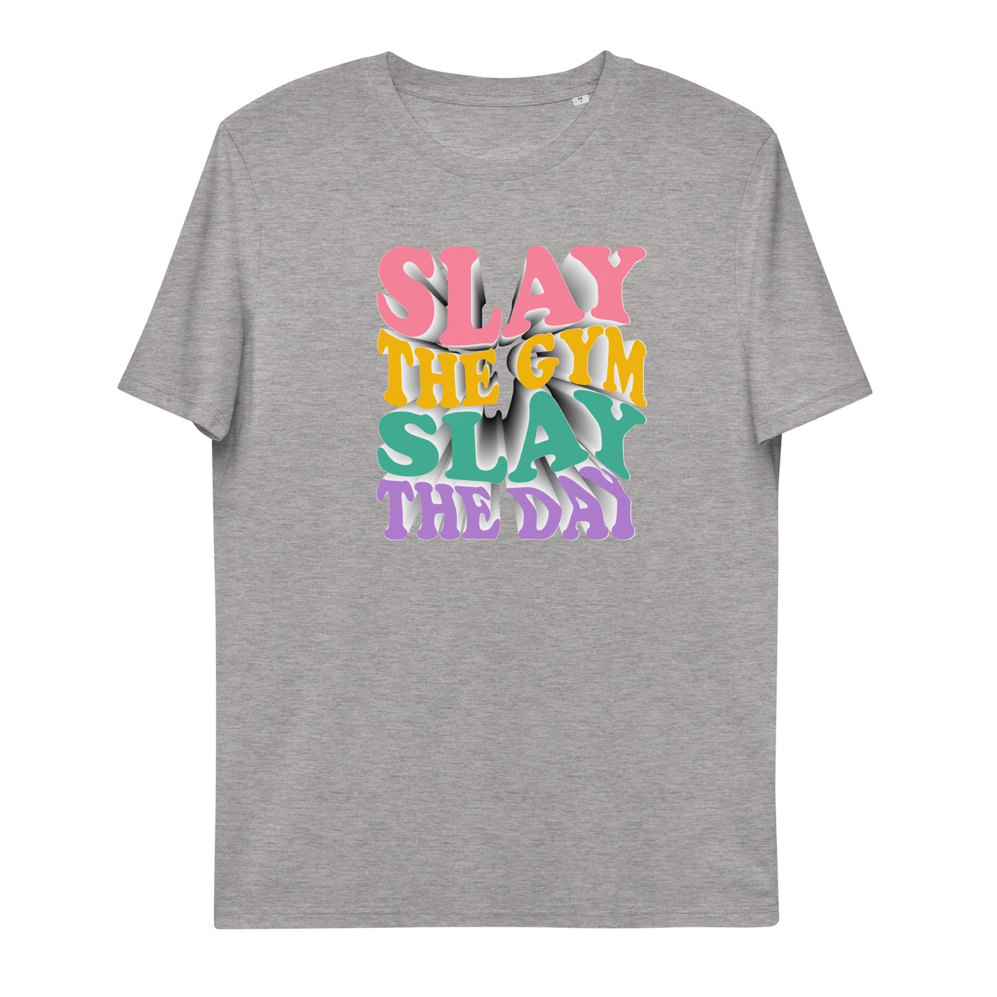 Slay the Day Slay The Gym Unisex organic cotton t-shirt