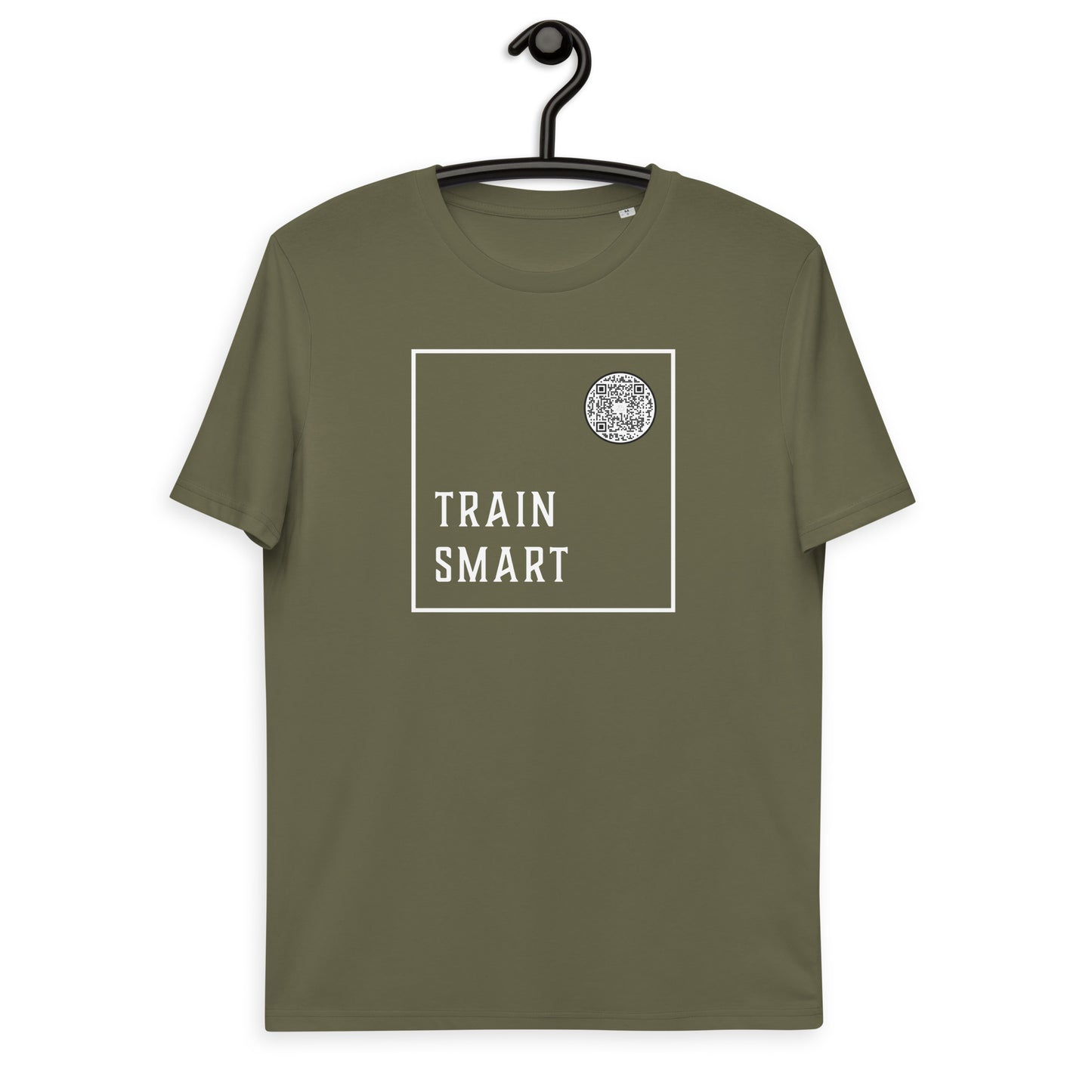 Train Smart Unisex organic cotton gym t-shirt
