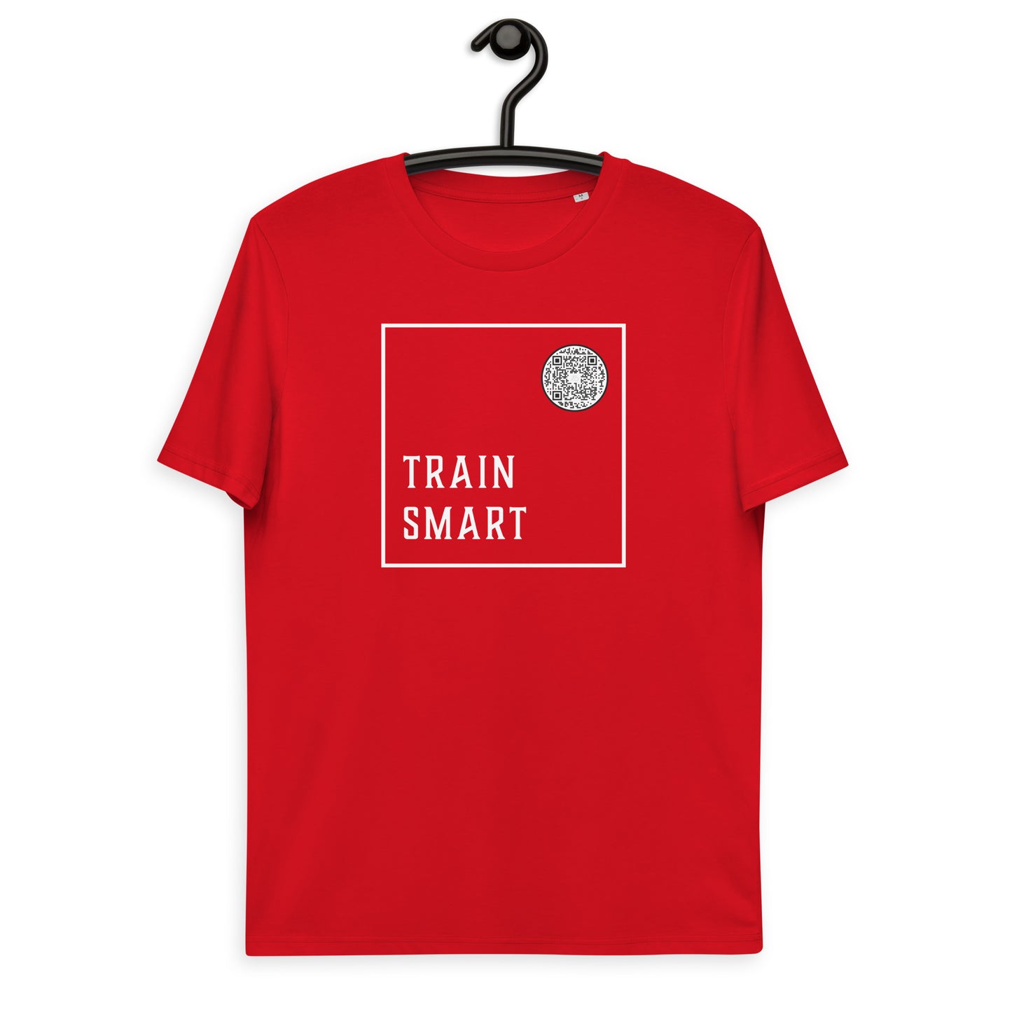 Train Smart Unisex organic cotton gym t-shirt