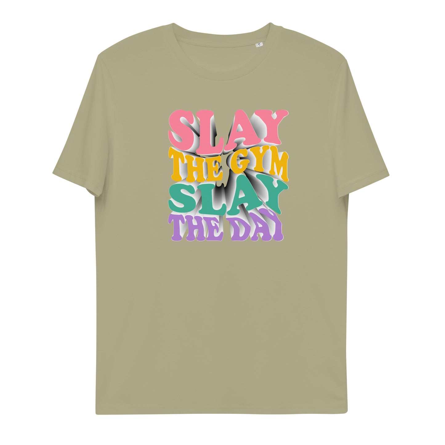 Slay the Day Slay The Gym Unisex organic cotton t-shirt