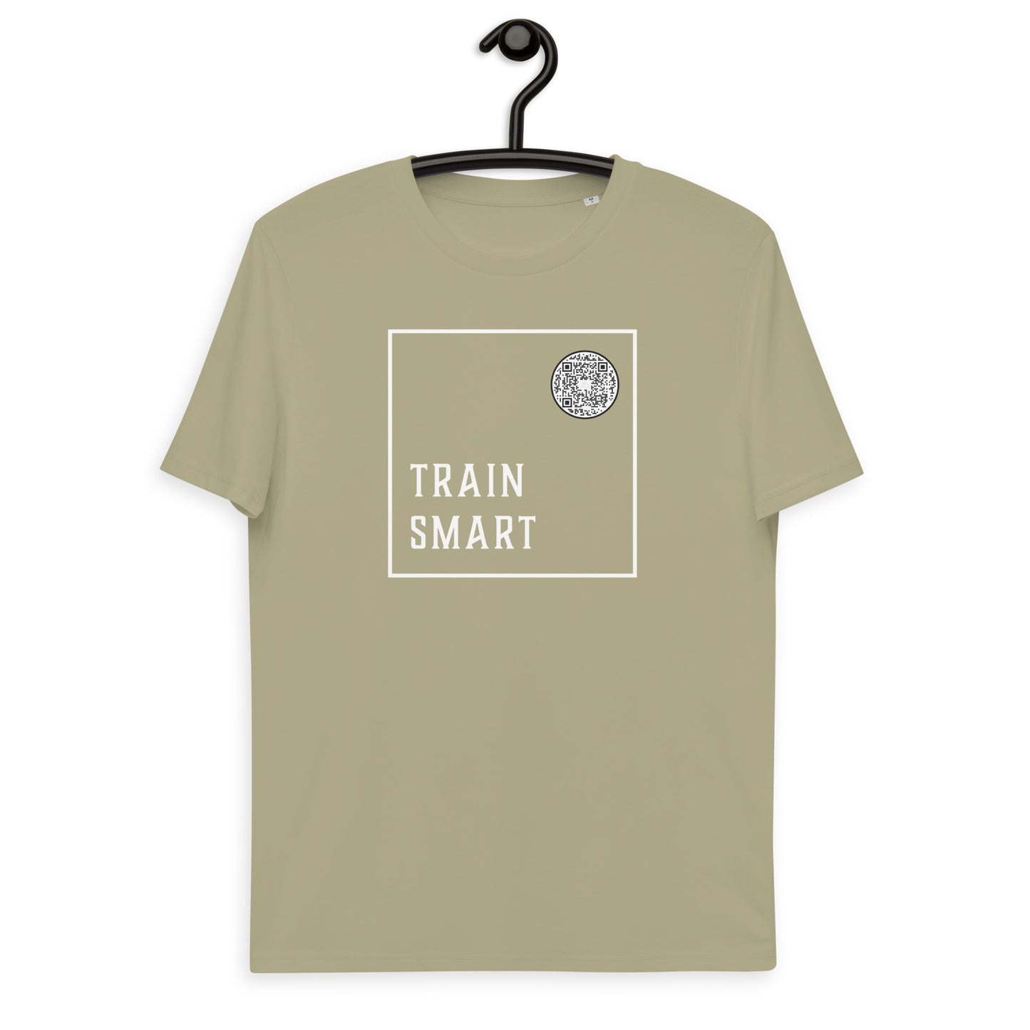 Train Smart Unisex organic cotton gym t-shirt