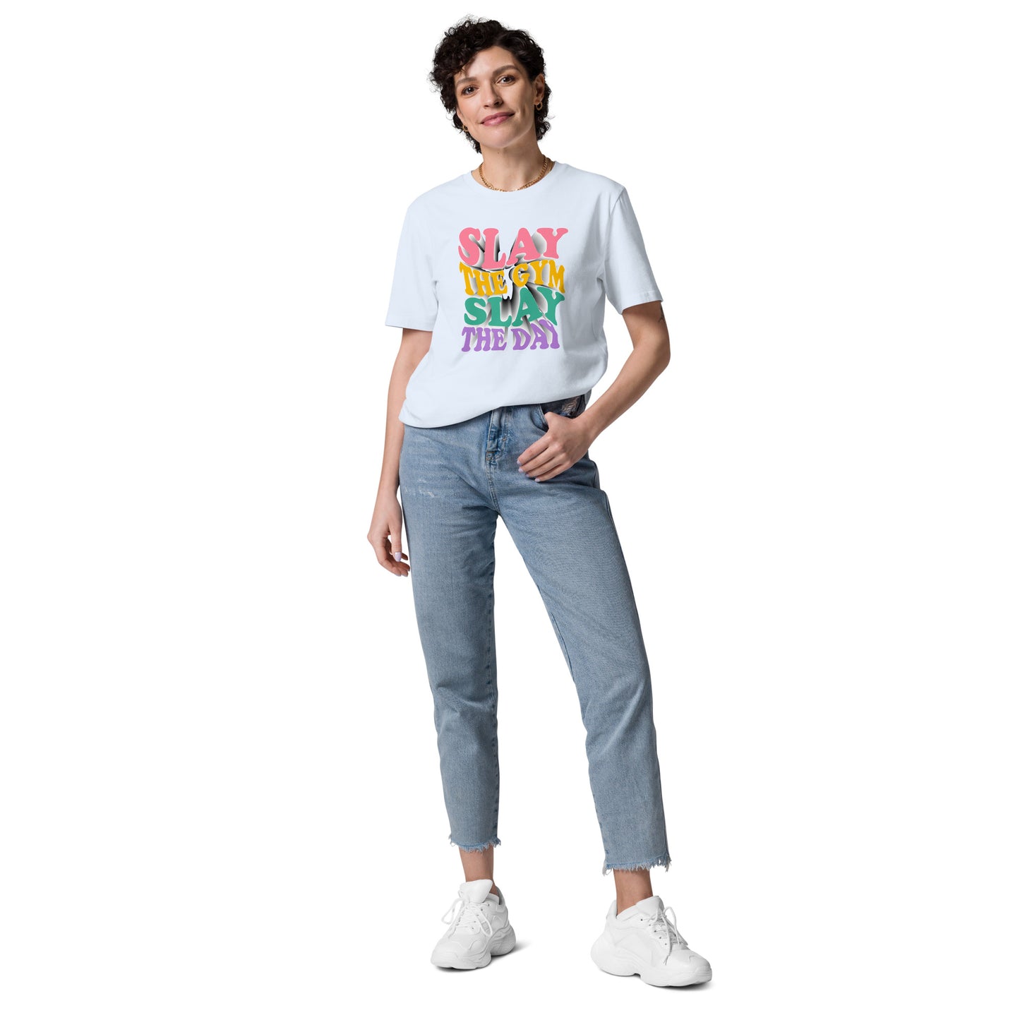 Slay the Day Slay The Gym Unisex organic cotton t-shirt