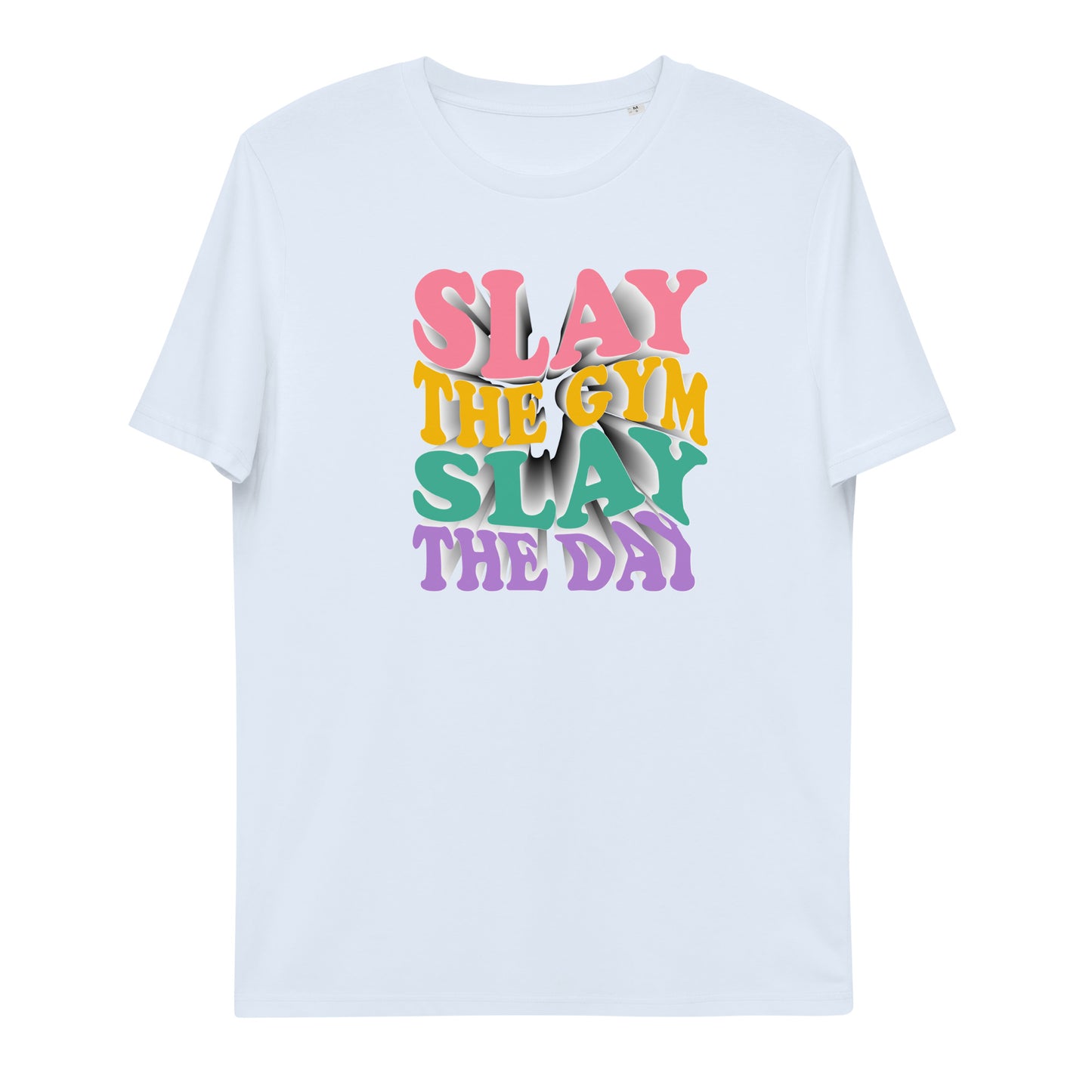 Slay the Day Slay The Gym Unisex organic cotton t-shirt