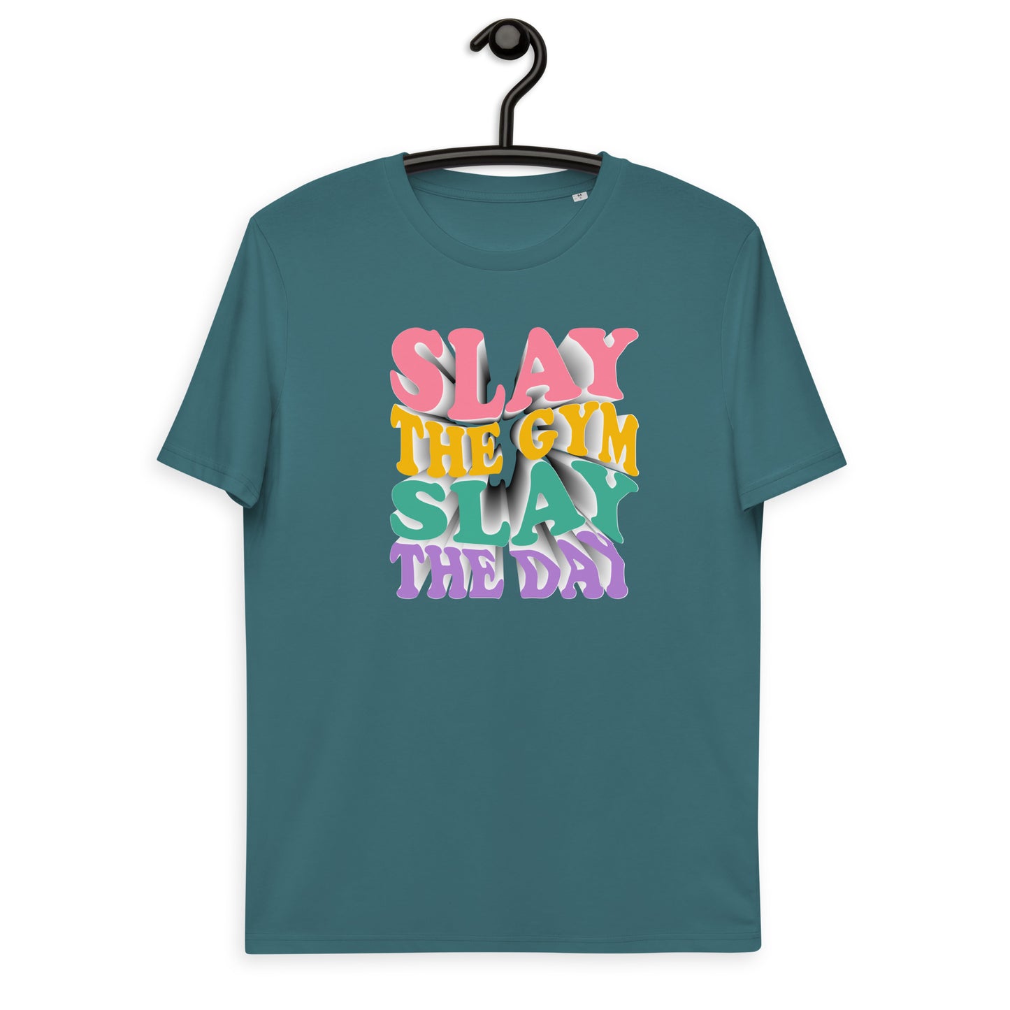 Slay the Day Slay The Gym Unisex organic cotton t-shirt