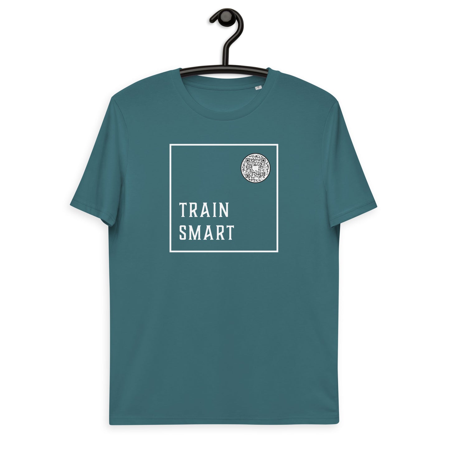 Train Smart Unisex organic cotton gym t-shirt