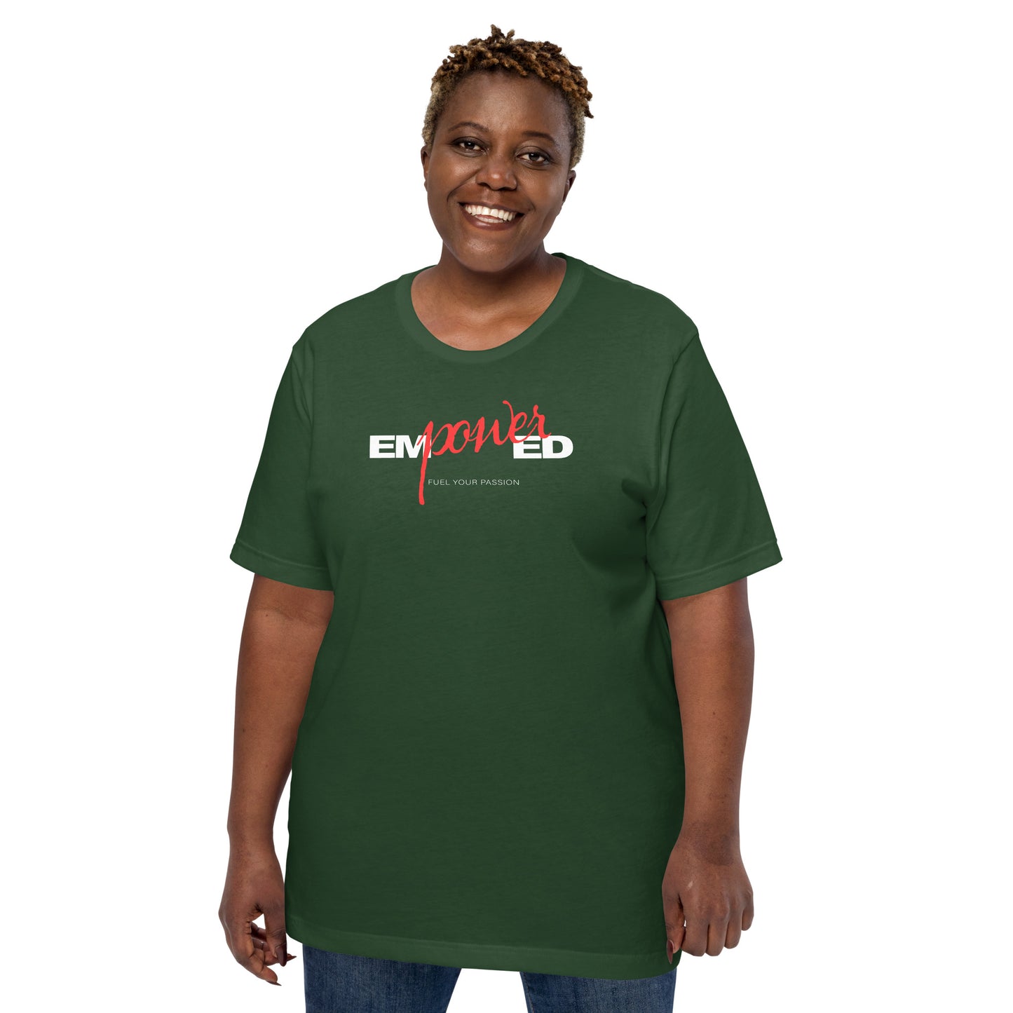 Slogan Word Art Unisex t-shirt - Empowered