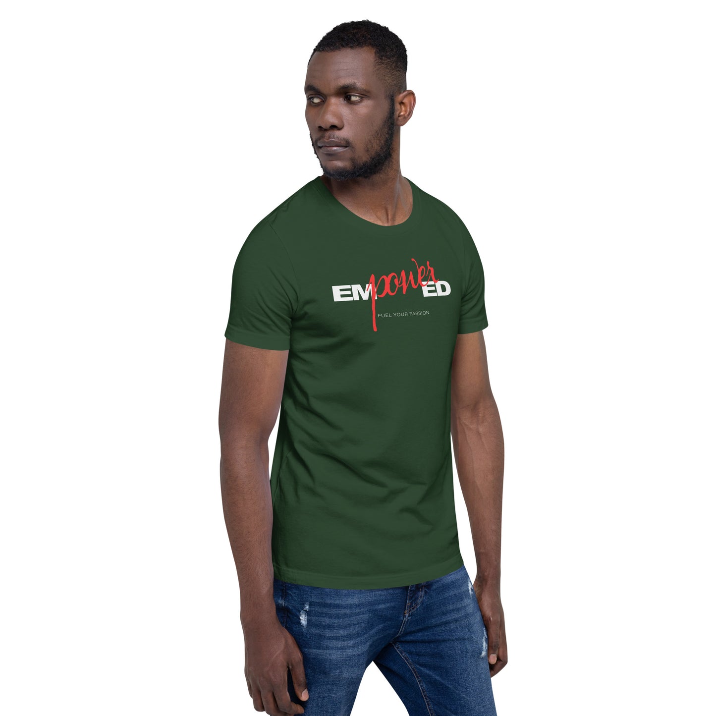 Slogan Word Art Unisex t-shirt - Empowered