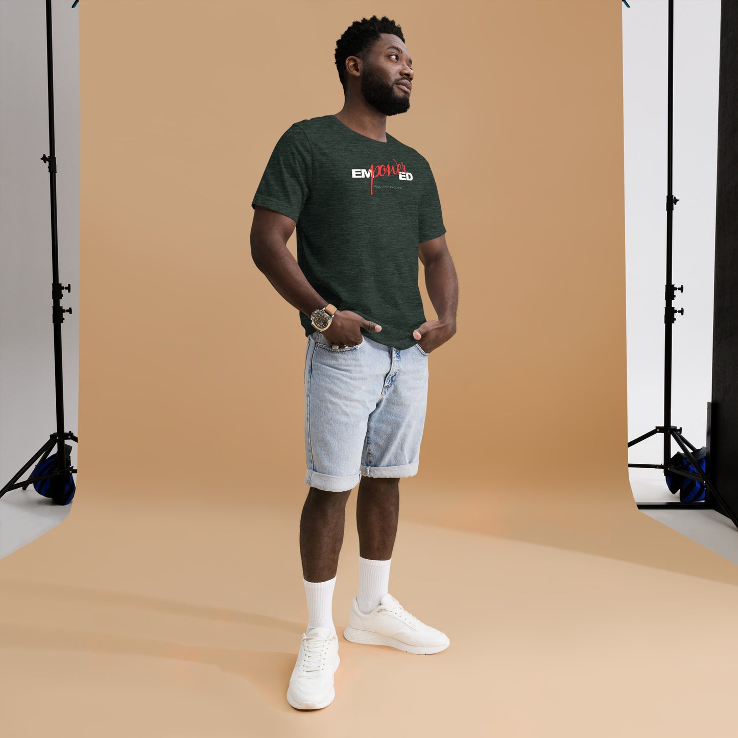 Slogan Word Art Unisex t-shirt - Empowered