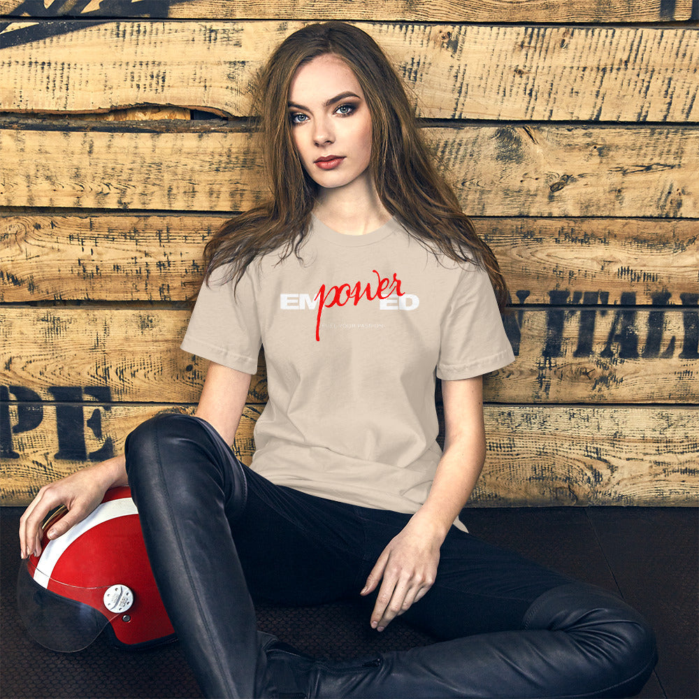Slogan Word Art Unisex t-shirt - Empowered