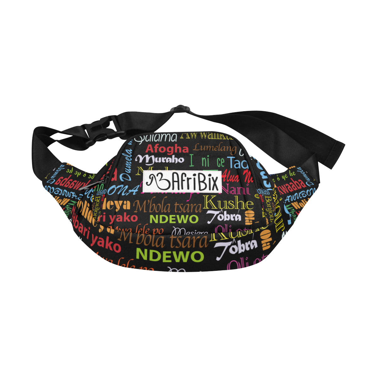 AfriBix Hello Print Waist Bag