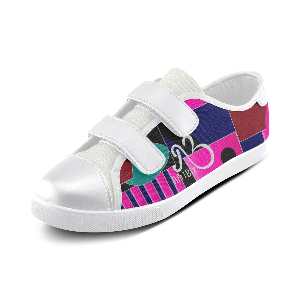 AfriBix Kids Bubblegum Gallery Velcro Canvas