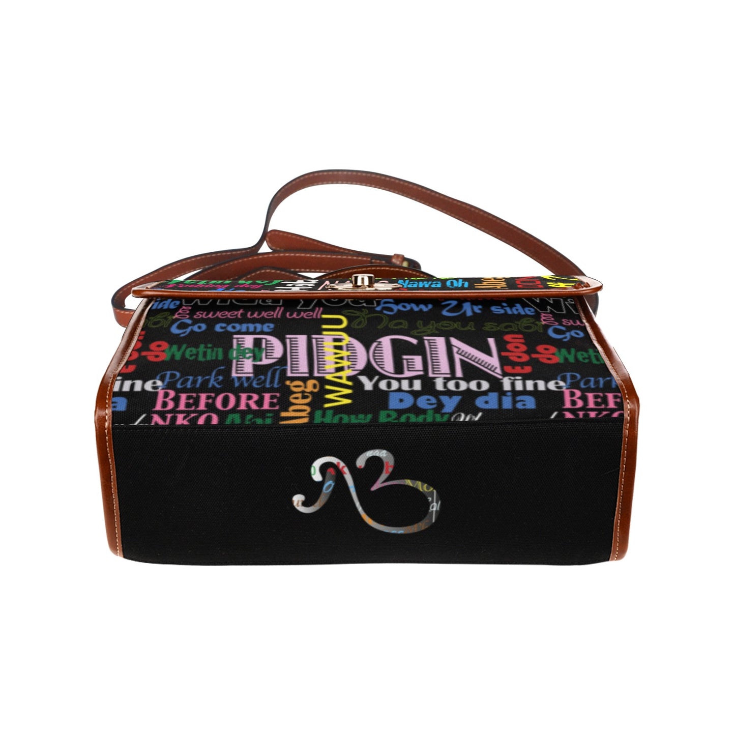 AfriBix Pidgin Print Satchel