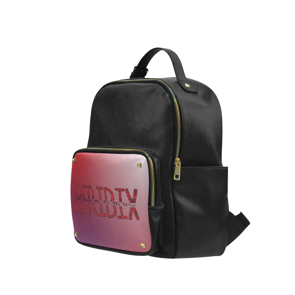 AfriBix Classic Leather Backpack