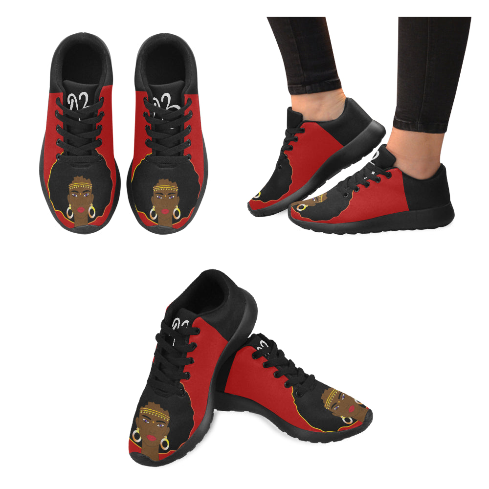 AfriBix Warrior Red Trainers