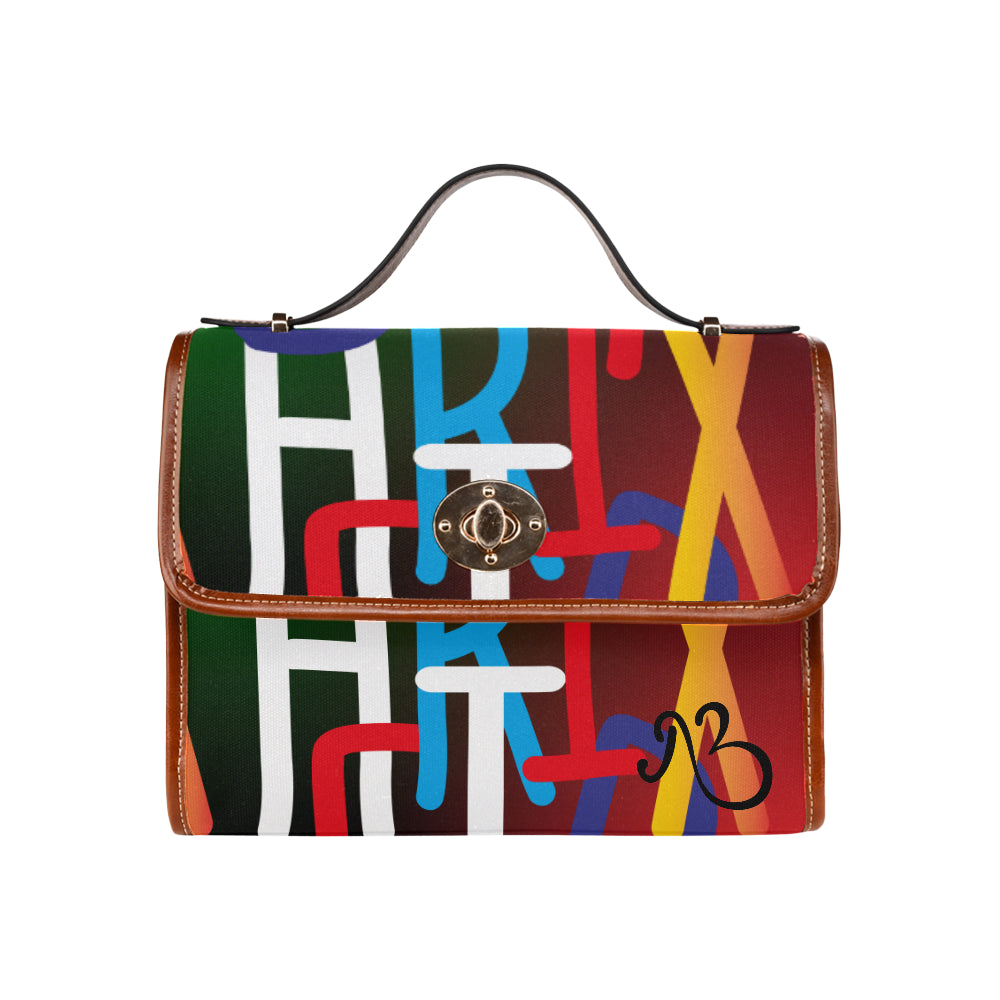 AfriBix Collage Satchel