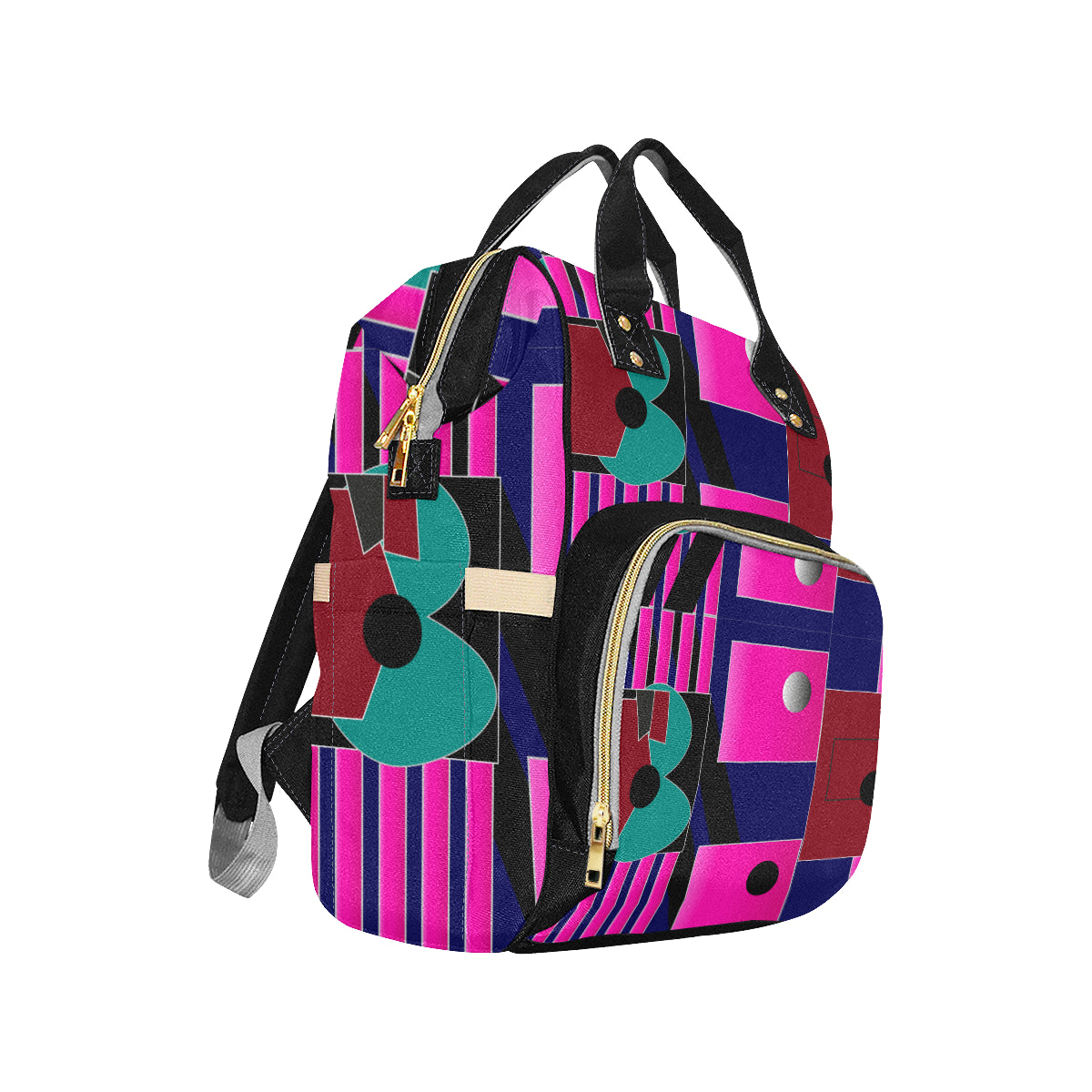 Gallery Print Multi-Function Backpack