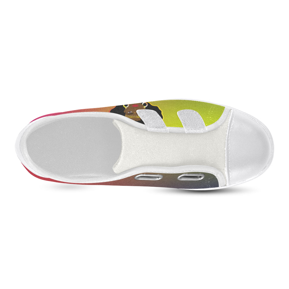 AfriBix Warrior Sun Galaxy Kids Velcro Canvas
